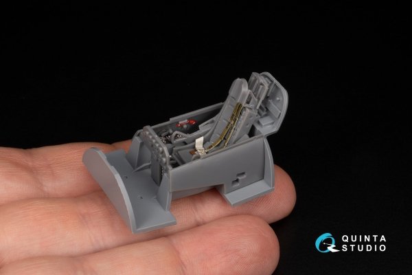 Quinta Studio QD48548 Super Mystere B2 Early 3D-Printed &amp; coloured Interior on decal paper (Azur/Special Hobby) 1/48