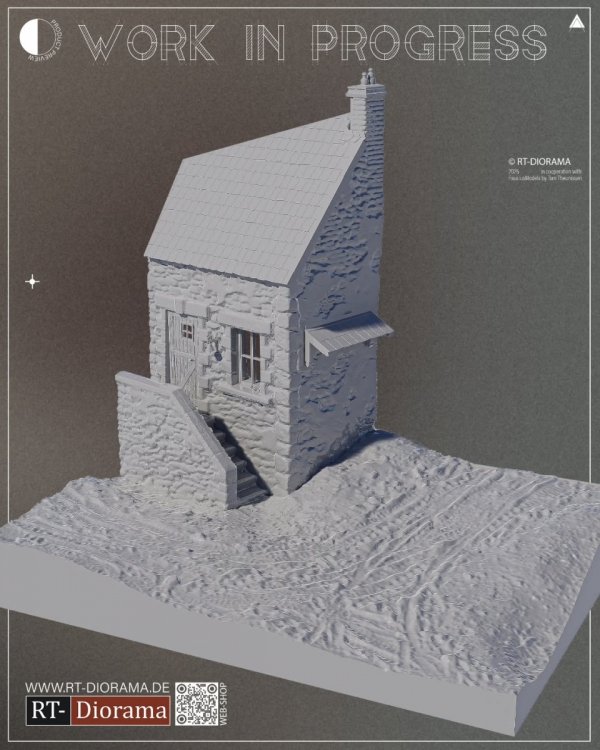 RT-Diorama 35064 “Ardennes Forest” - Diorama Base 1/35