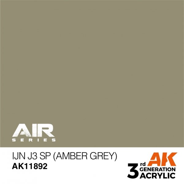 AK Interactive AK11892 IJN J3 SP (AMBER GREY) – AIR 17ml