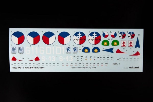 Eduard 8192 Avia B-534 IV serie 1/48