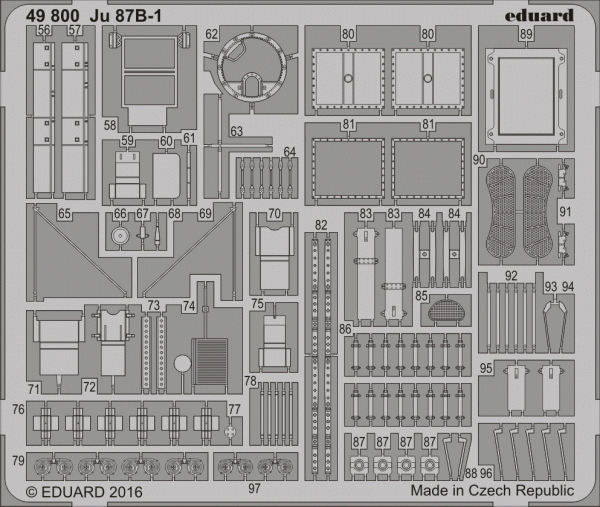 Eduard 49800 Ju 87B-1 AIRFIX 1/48
