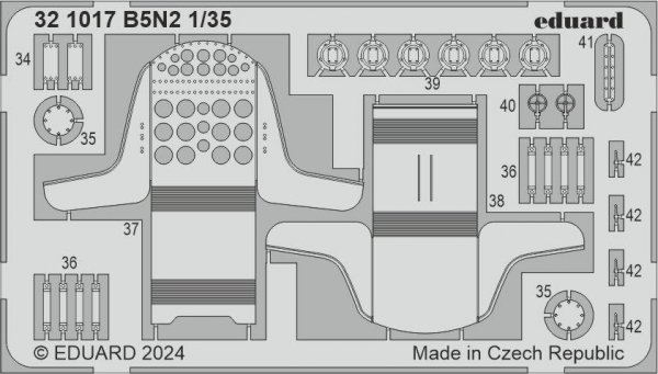 Eduard 321017 B5N2 BORDER MODEL 1/35