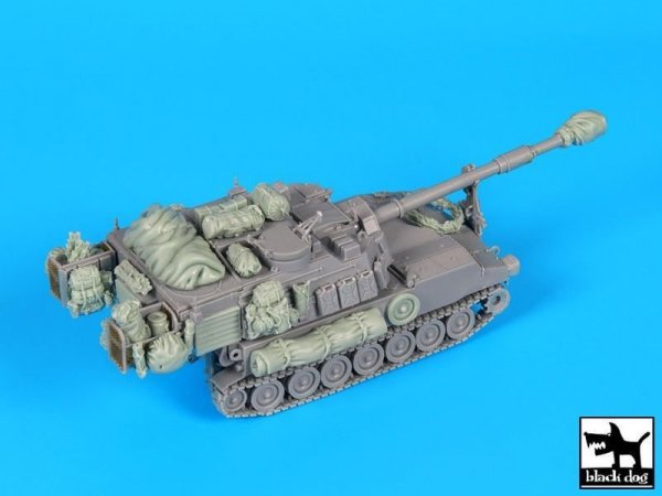 Black Dog T72111 M 109 A6 Paladin accessories set 1/72