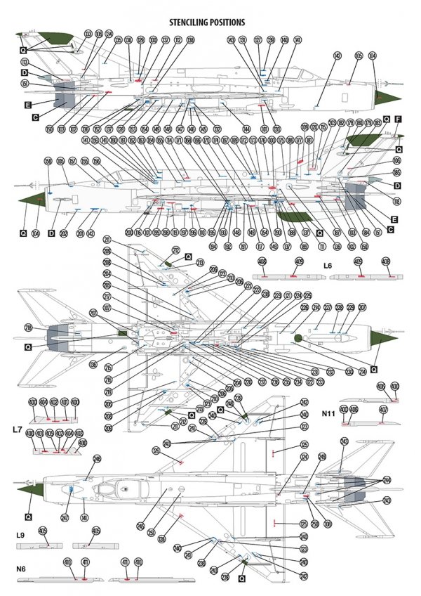 Hobby 2000 32019 MiG-21MF Polish Air Force (TRUMPETER + CARTOGRAF + MASKI ) 1/32