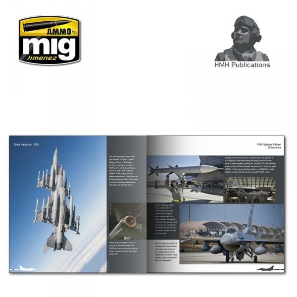 HMH Publications DH-002 Aircraft in Detail: F-16 Fighting Falcon