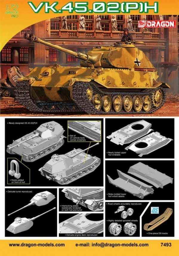Dragon 7493 VK.45.02(P)H (1:72)