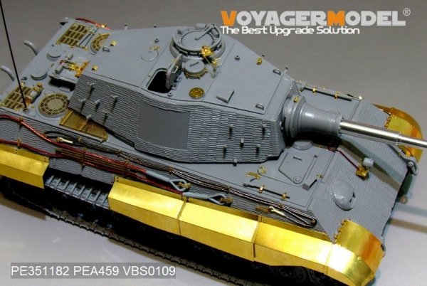 Voyager Model PE351182 WWII German King Tiger (Hensehel Turret)（For DRAGON/ZVEZDA kit） 1/35