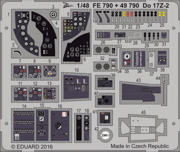 Eduard BIG49163 Do 17Z-2 1/48 ICM