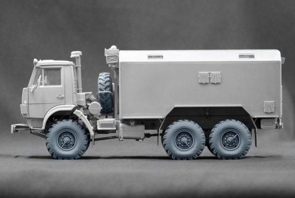 ScaleX WM 35008S Kamaz 4310 Sagged wheel set (for ICM) 1/35