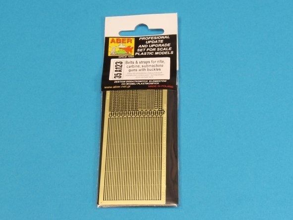 Aber 35A123 Belts and straps for rifle, carbine, submachine guns with buckles (1:35)
