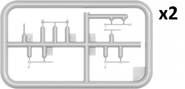 MiniArt 53066 G7117 Cargo Truck with Water Trailer 1/35
