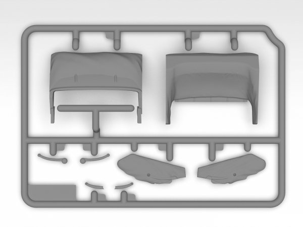 ICM 35543 Typ 320 (W142) Cabriolet B German Passenger Car 1/35