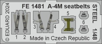 Eduard BIG49435 A-4M Mod. 1975 detail set for Magic Factory 1/48