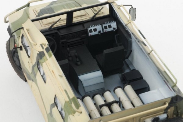 Zvezda 3682 GAZ with AT missile system Kornet D (1:35)