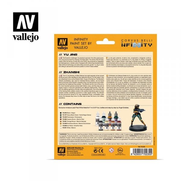 Vallejo 70235 Yu Jing 8x17ml