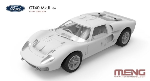 Meng Model CS-004 Ford GT40 Mk.II 1/24