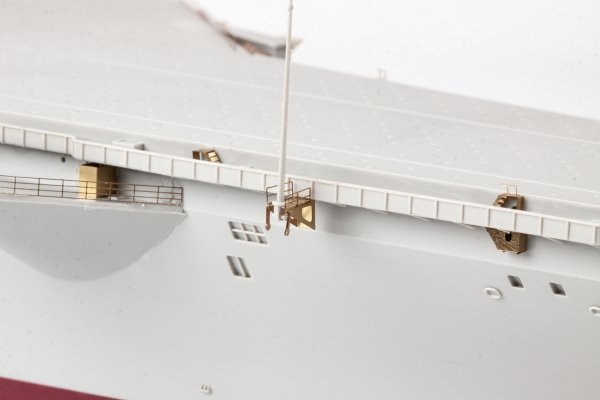 Eduard 53300 USS Nimitz CVN-68 part 6  Trumpeter 1/350