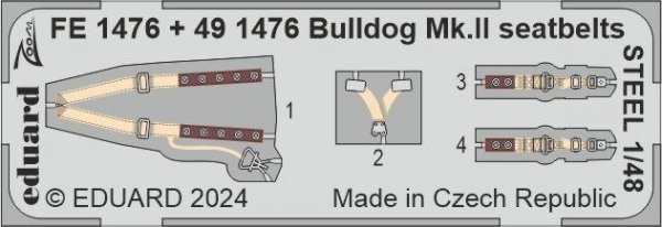 Eduard 491476 Bulldog Mk. II AIRFIX 1/48