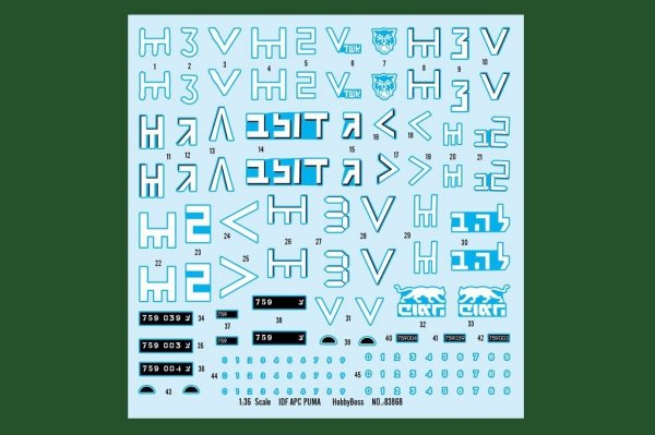 Hobby Boss 83868 IDF APC PUMA