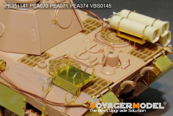 Voyager Model PE351141 WWII German Panther D w/&quot;Stadtgas&quot; Fuel Tanks Basic For TAMIYA 35345 1/35