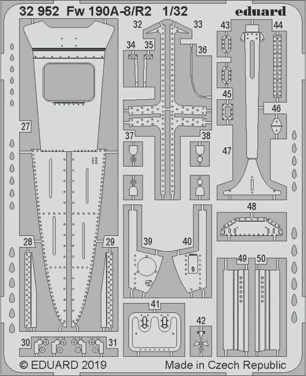 Eduard 32952 Fw 190A-8/ R2 REVELL 1/32