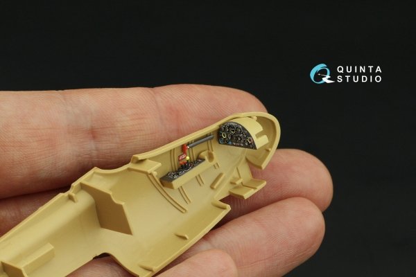 Quinta Studio QD48509 Weserflug P1003.1 3D-Printed coloured Interior on decal paper (Amusing hobby) 1/48