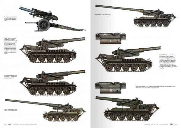 AK Interactive AK130007 AMERICAN ARTILLERY IN VIETNAM EN