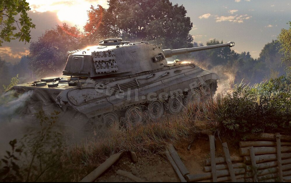 Revell 03503 Tiger II Ausf. B Königstiger World of Tanks 1/72