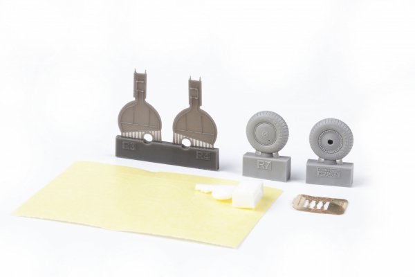 Eduard 648999 Bf 108 wheels EDUARD 1/48