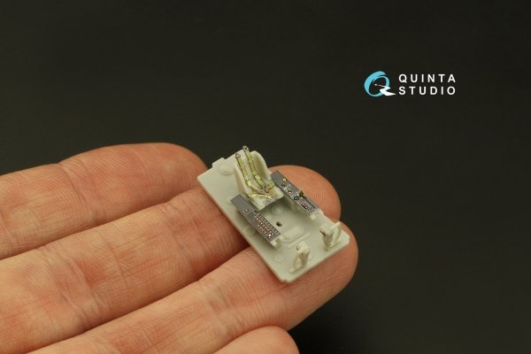 Quinta Studio QD72093 Ta 152C/H 3D-Printed &amp; coloured Interior on decal paper (Dragon) 1/72