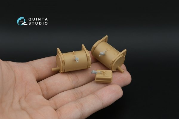 Quinta Studio QD+35160 KrAZ-260 3D-Printed &amp; coloured Interior on decal paper (Takom) (with 3D-printed resin parts) 1/35