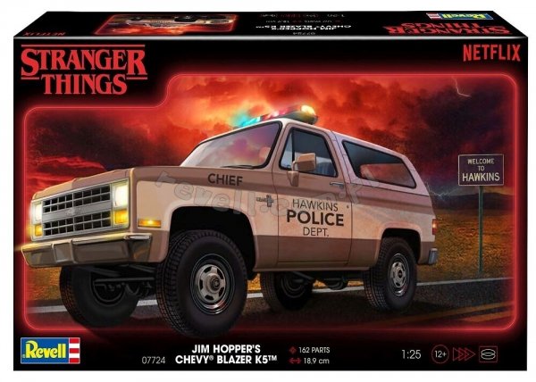 Revell 07724 Chevrolet K5 Blazer (1985) - Stranger Things 1/25