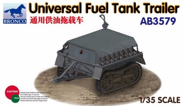 Bronco AB3579 Universal Fuel Tank Trailer 1/35