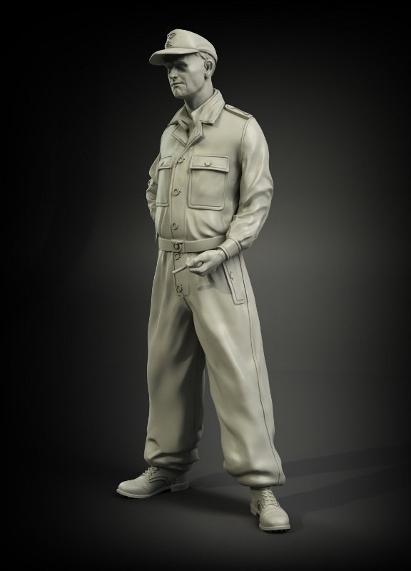Panzer Art FI35-001 Waffen-SS cammo overall tanker No.1 1/35