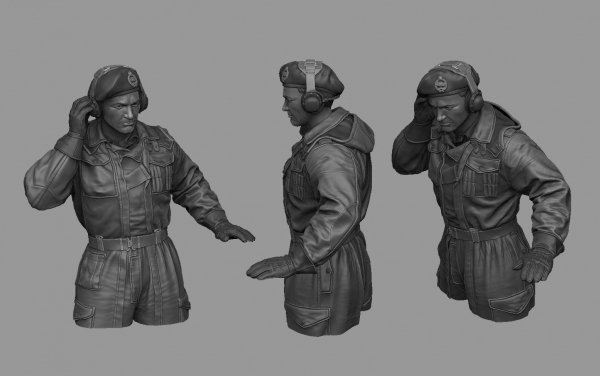 Panzer Art FI35-212 British tanks Pixie suit set 1/35