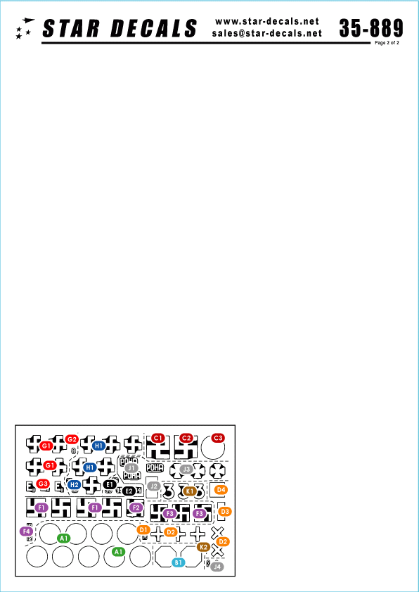 Star Decals 35-889 BA-10 and BA-20 in foreign service 1/35