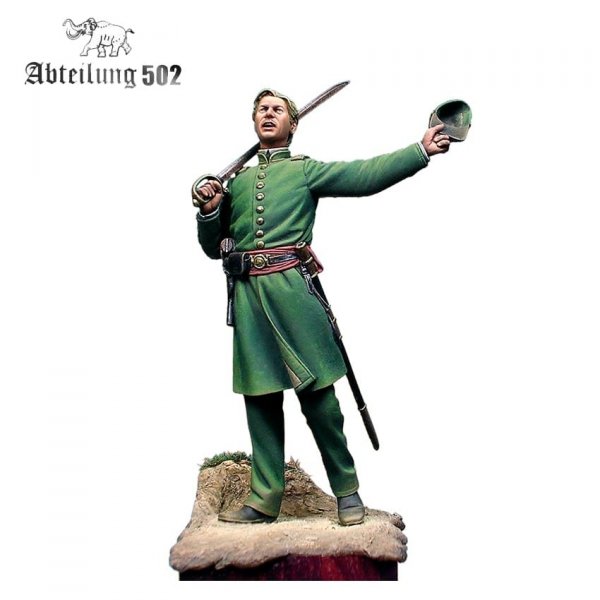 502 Abteilung ABT1013 5TH GEORGIA INFANTRY (CLINCH RIFLES) 1861. 54MM RESIN.