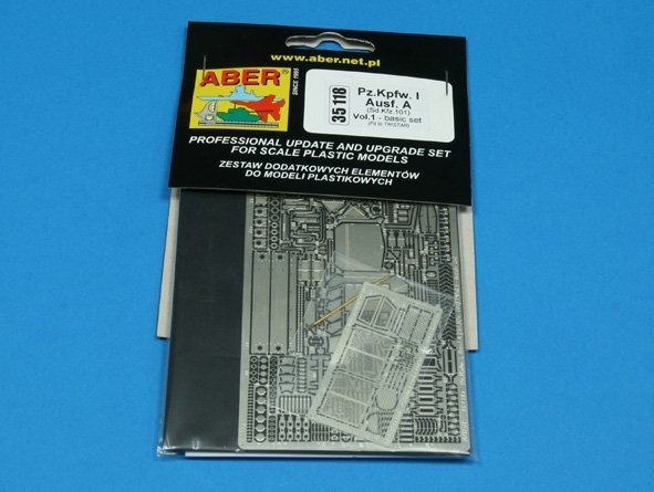 Aber 35118 Pz.Kpfw. I Ausf.A  Vol.1 zestaw podstawowy (TRI) (1:35)