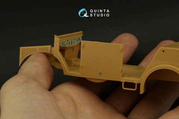 Quinta Studio QD35056 Horch 108 typ 40 3D-Printed &amp; coloured Interior on decal paper ( ICM ) 1/35