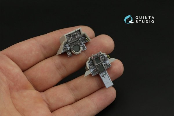 Quinta Studio QD32098 F-14A 3D-Printed &amp; coloured Interior on decal paper ( Trumpeter ) 1/32