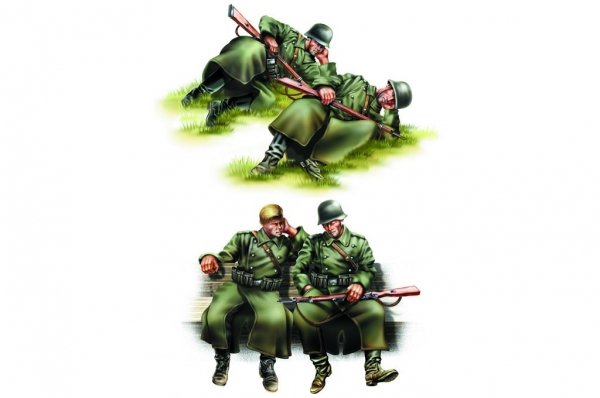Hobby Boss 84420 GERMAN INFANTRY-Taking a rest 1/35