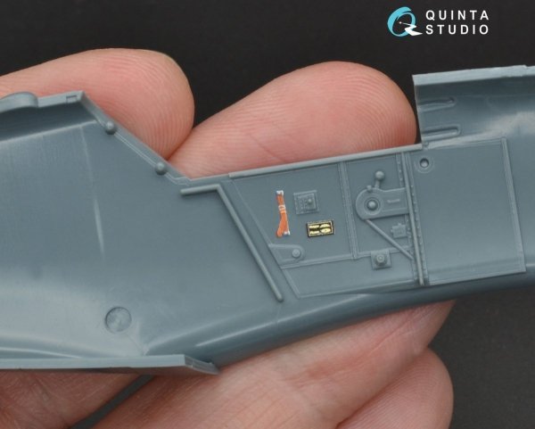 Quinta Studio QD48094 Bf 109G-6 3D-Printed &amp; coloured Interior on decal paper (for Eduard kit) 1/48