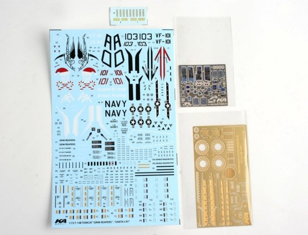 KA Models KP-72002A F-14A PLUS Tomcat &quot;SantaCat&quot; (ex Fujimi) 1/72