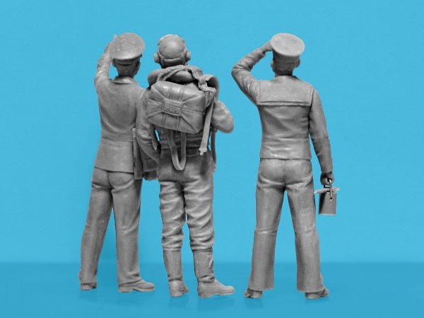 ICM 32118 WWII Pilots of British Naval Aviation 1/32