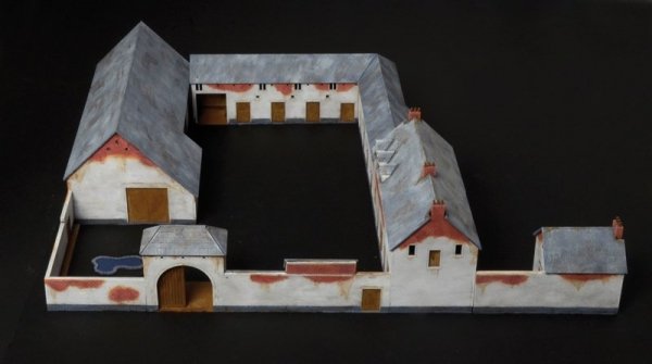 Italeri 6197 La Haye Sainte Waterloo 1815 - BATTLESET 1/72