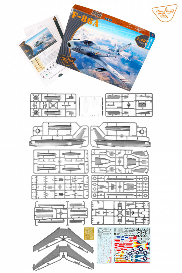 Clear Prop! CP4824 F-86A Sabre ADVANCED KIT 1/48