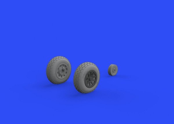 Eduard 648505 P-51D wheels block tread 1/48 EDUARD