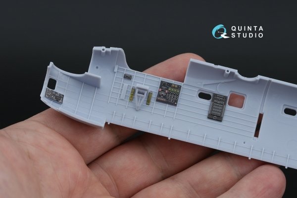 Quinta Studio QD72155 Avro Lancaster B.I/III 3D-Printed coloured Interior on decal paper (Airfix) 1/72