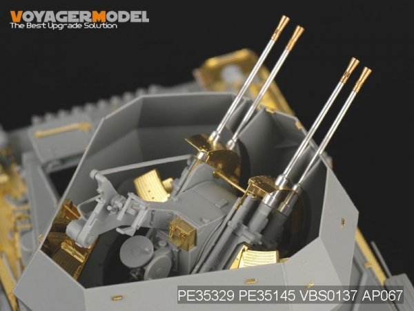 Voyager Model PE35329 WWII German 20mm Flakpanzer IV &quot;Wirbelwind&quot; For DRAGON 6540 1/35