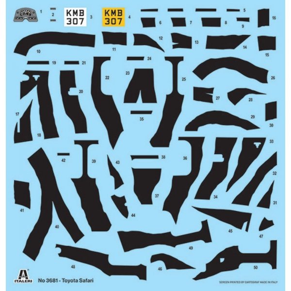 Italeri 3681 Toyota Land Cruiser Safari 1/24